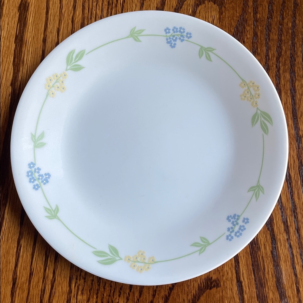 Corelle Secret Garden Pattern Appetizer Plate 6.75"